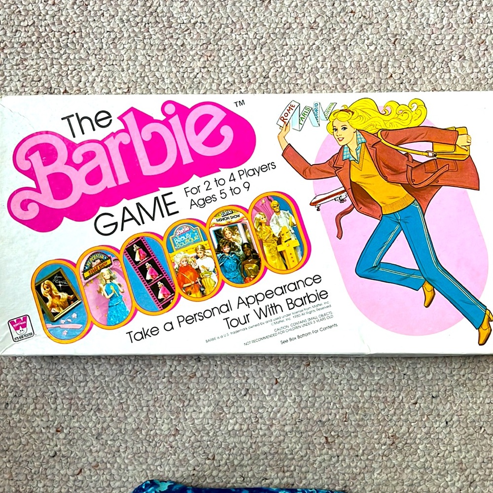 The Barbie Game, 1980, vintage